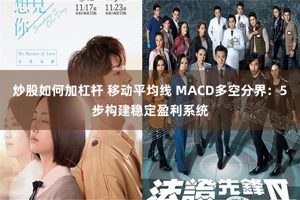 炒股如何加杠杆 移动平均线 MACD多空分界：5步构建稳定盈利系统