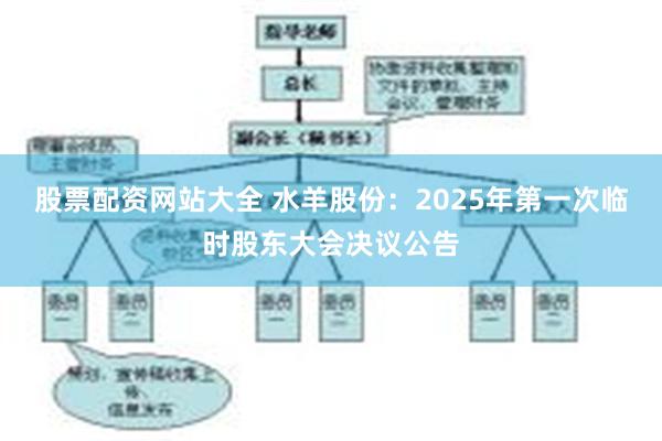 股票配资网站大全 水羊股份：2025年第一次临时股东大会决议公告