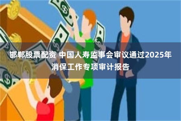 邯郸股票配资 中国人寿监事会审议通过2025年消保工作专项审计报告