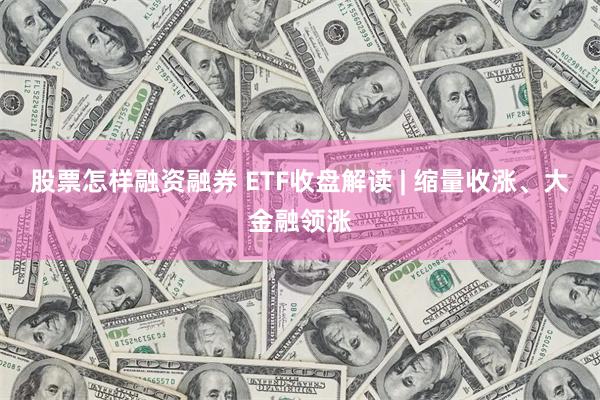 股票怎样融资融券 ETF收盘解读 | 缩量收涨、大金融领涨