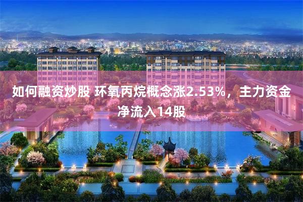 如何融资炒股 环氧丙烷概念涨2.53%,主力资金净流入14股