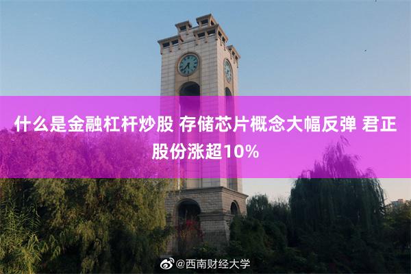 什么是金融杠杆炒股 存储芯片概念大幅反弹 君正股份涨超10%